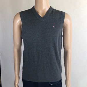 NWOT VTG Thick Tommy Hilfiger V-neck Sweater Vest